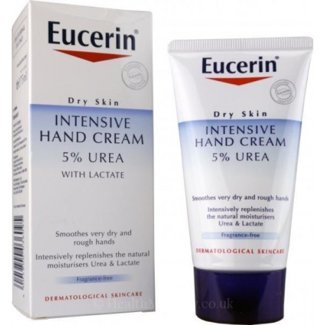EUCERIN REPAIR KREMA ZA RUKE SA 5% UREE 75ML - Online Apoteka EUCERIN REPAIR KREMA ZA RUKE SA 5% UREE 75ML